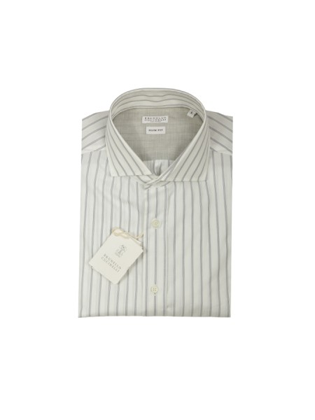 Camicia Brunello Cucinelli Navy